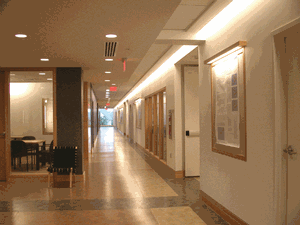 Science Center Hallway