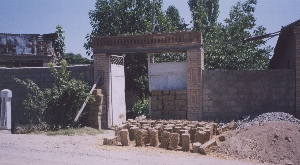Sundried mud bricks, Samarkand